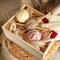 Large Wooden Box with Hand Holes, 15 x 12 x 7 Inches Unfinished Pine Wood Box for DIY Craft Arts Hobbies and Home Storage